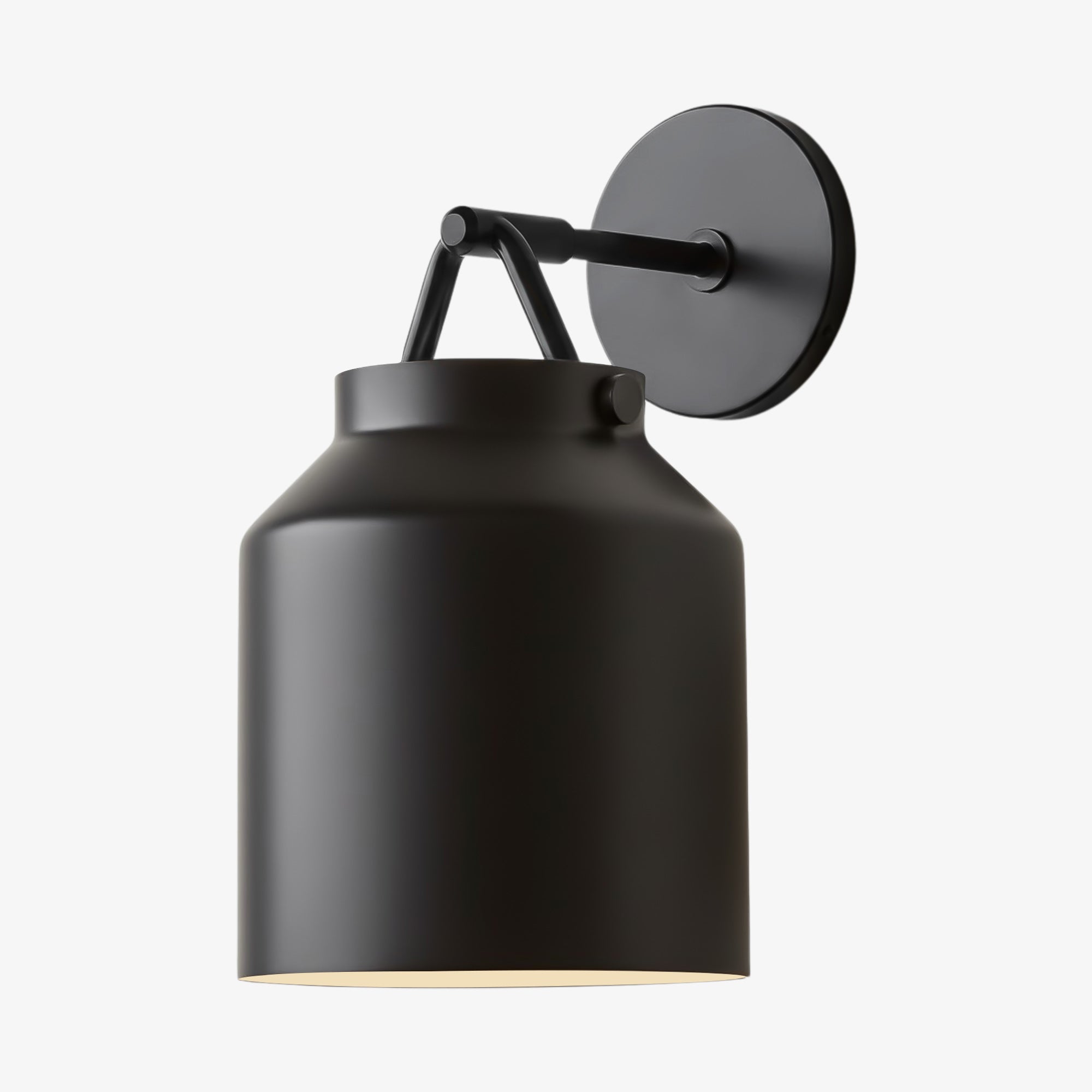 Hanton Wandleuchte aus Messing mit Feuchtraumschutz – Moderne Wandleuchte aus Glas für das Badezimmer