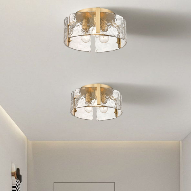 Strukturglas Luxus Modern Deckenleuchte