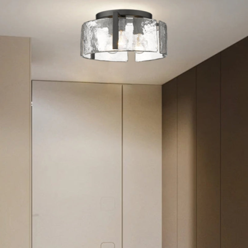 Strukturglas Luxus Modern Deckenleuchte