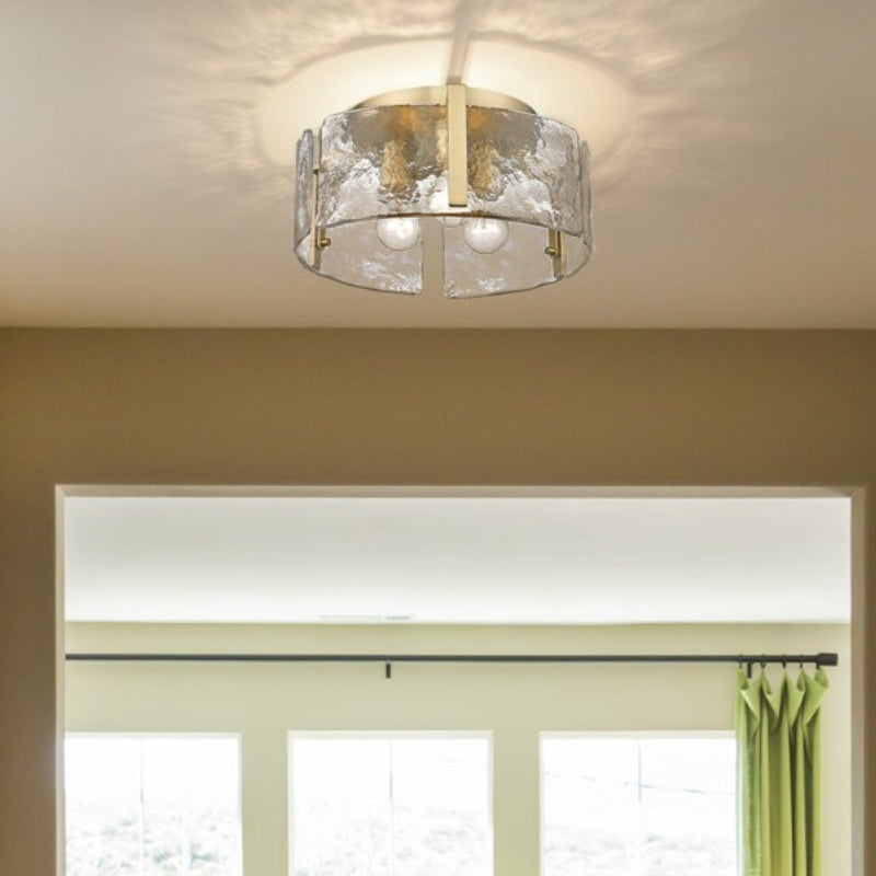 Strukturglas Luxus Modern Deckenleuchte