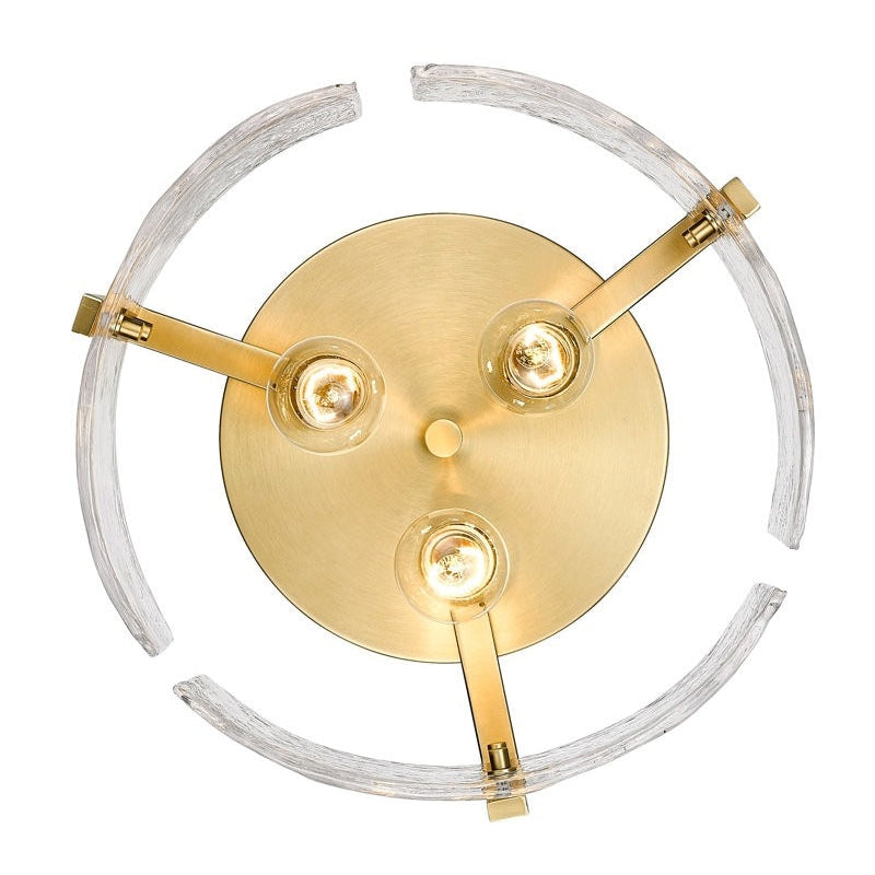 Strukturglas Luxus Modern Deckenleuchte