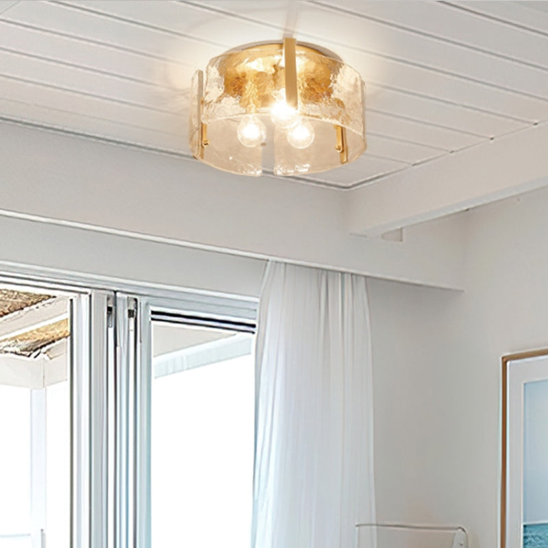 Strukturglas Luxus Modern Deckenleuchte