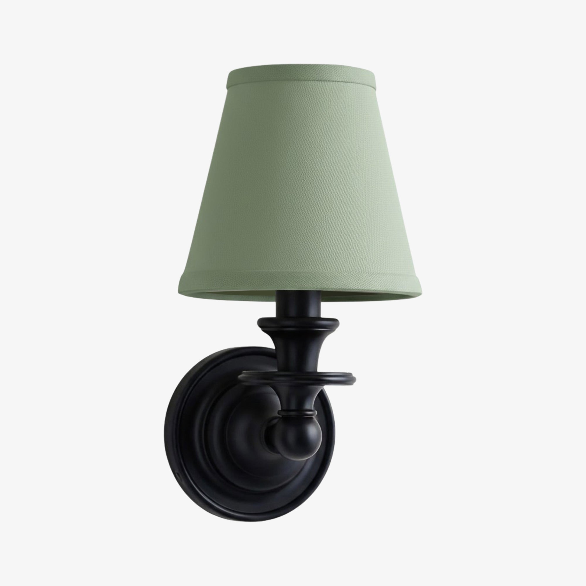 Kalvora Fabric Shade Wall Sconce - Stylish Accent Lighting for Bedroom & Hallway