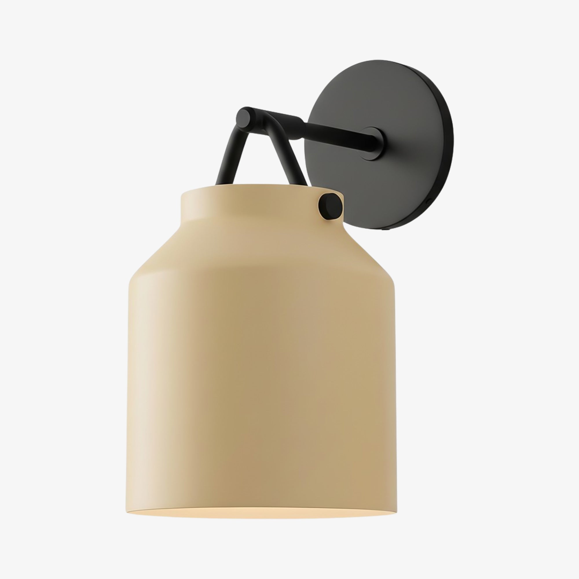 Hanton Wandleuchte aus Messing mit Feuchtraumschutz – Moderne Wandleuchte aus Glas für das Badezimmer