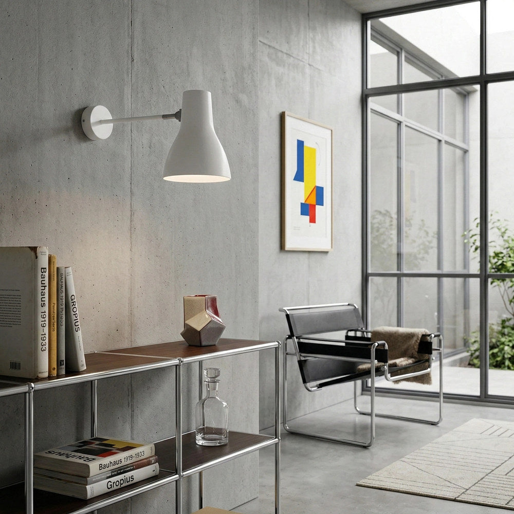 Modryx Adjustable Wall Light – Modern Minimalist Aluminium Lamp for Living Spaces