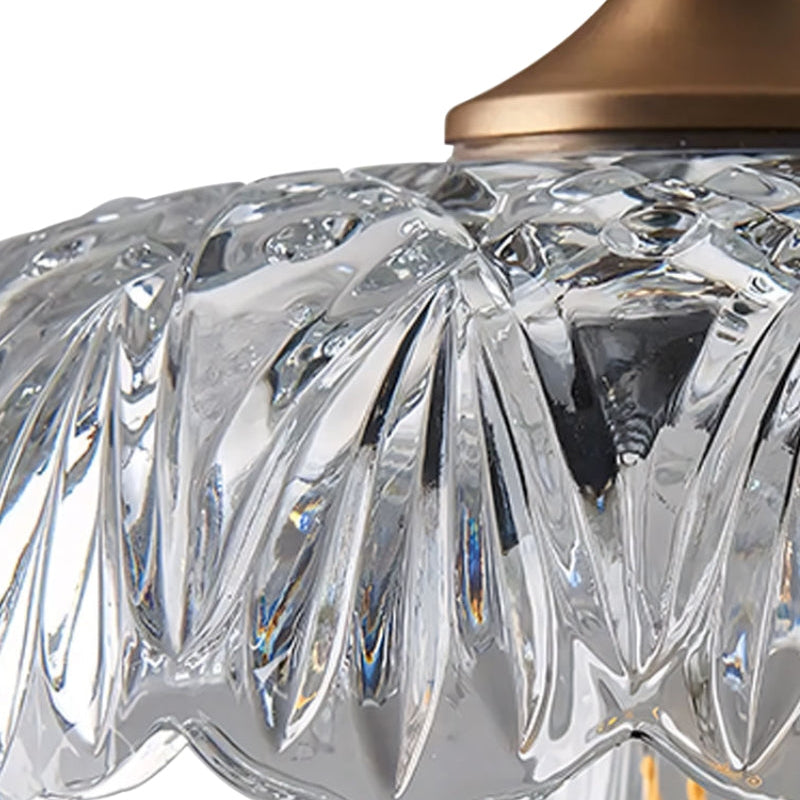 Brass Flower Retro Classic Pendant Light