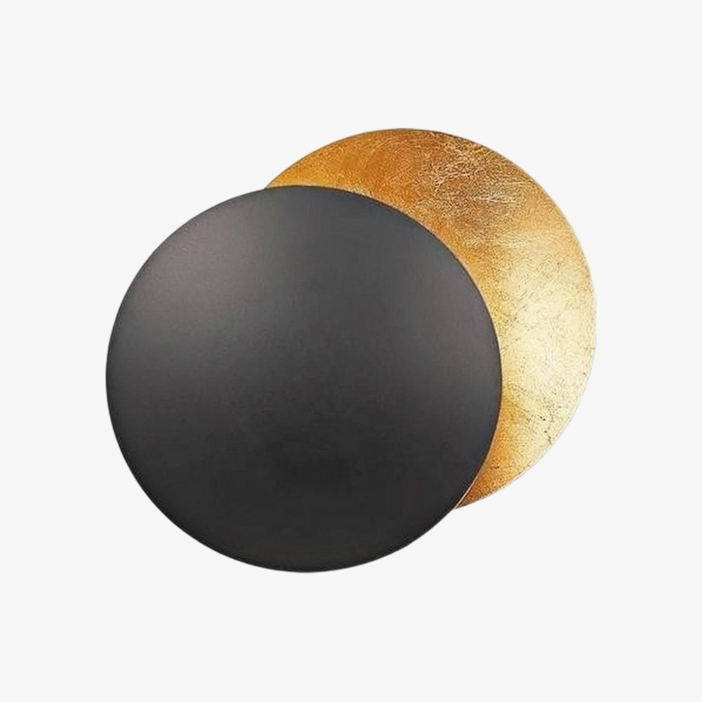 Verstellbare Wandlampe Mit Künstlerischer Eclipse-Scheibe Für Flur Und Schlafzimmer