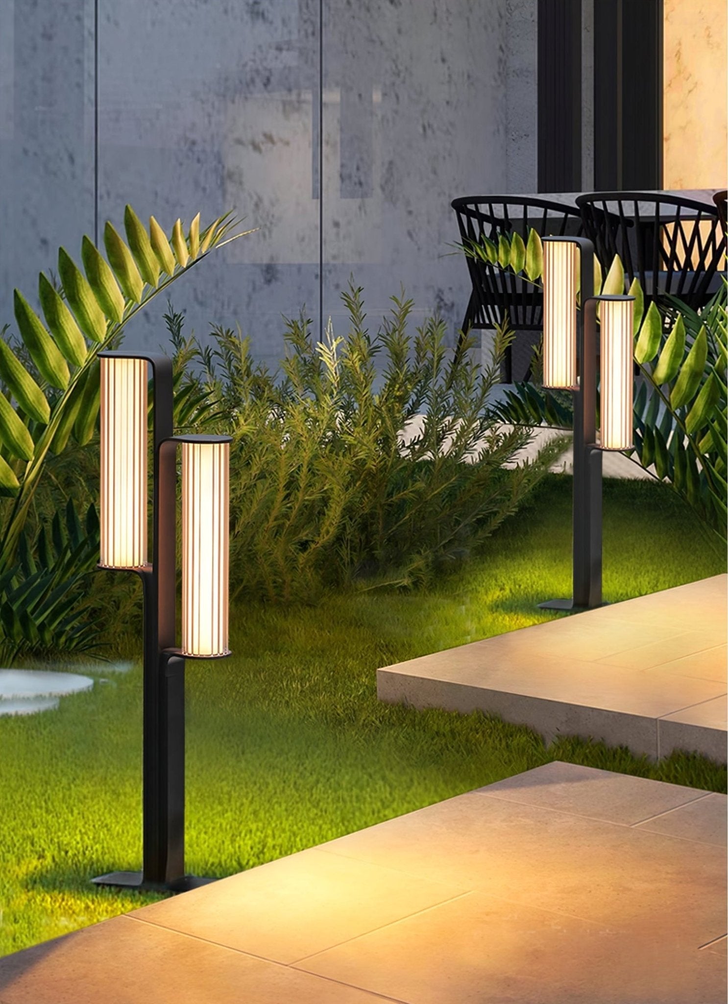 Modern Outdoor Lamp - Outdoor Post Lamp Great for Gardens/Patios