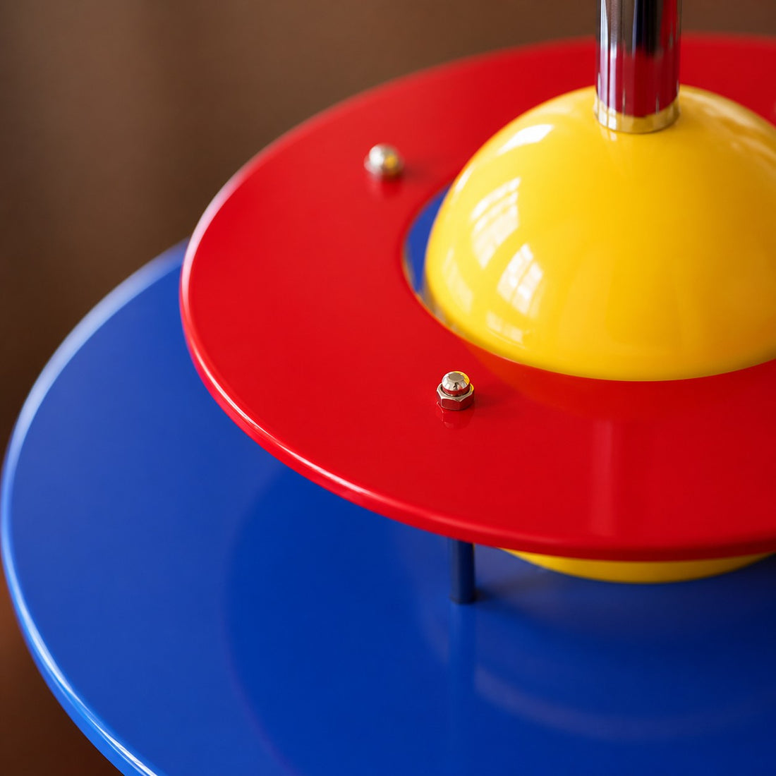 Bauhaus color block pendant light