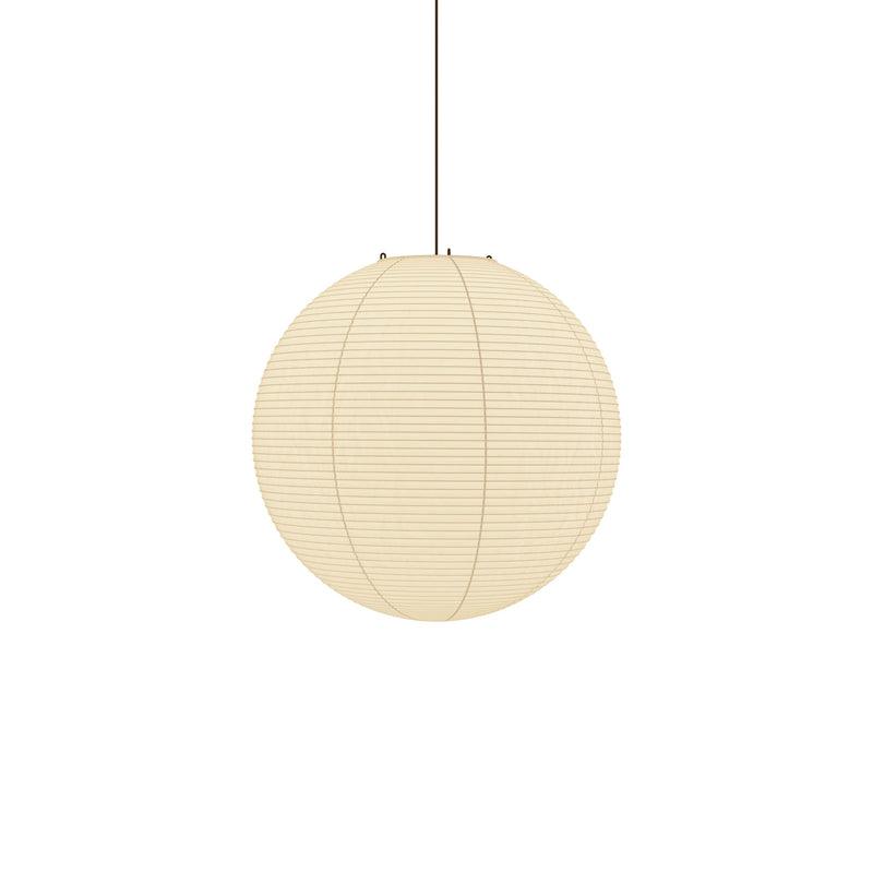 Washi Paper Round Pendant Lamp – Minimalist Lighting for Living Room