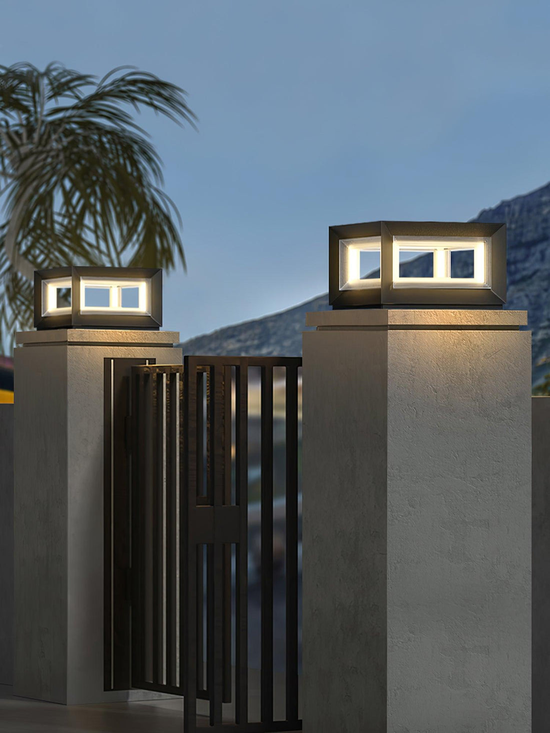 Outdoor Post Light - Waterproof LED Lamp for Garden, Patio & Pathway