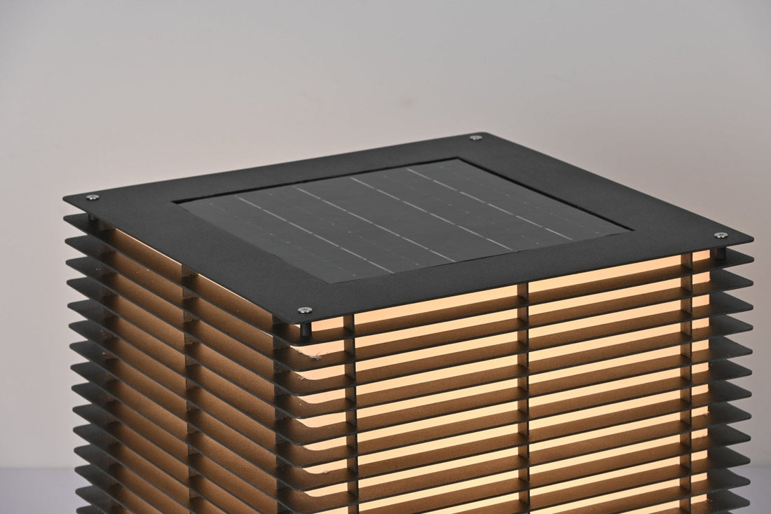 Solar Außenleuchte - Moderne LED Laterne für Garten &amp; Terrasse