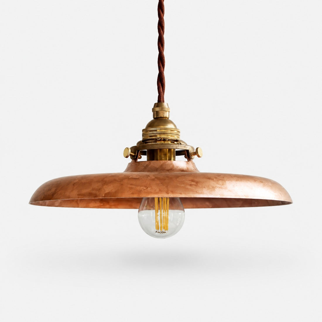Hand-Rusted Nordic Farmhouse Pendant Light Fixture