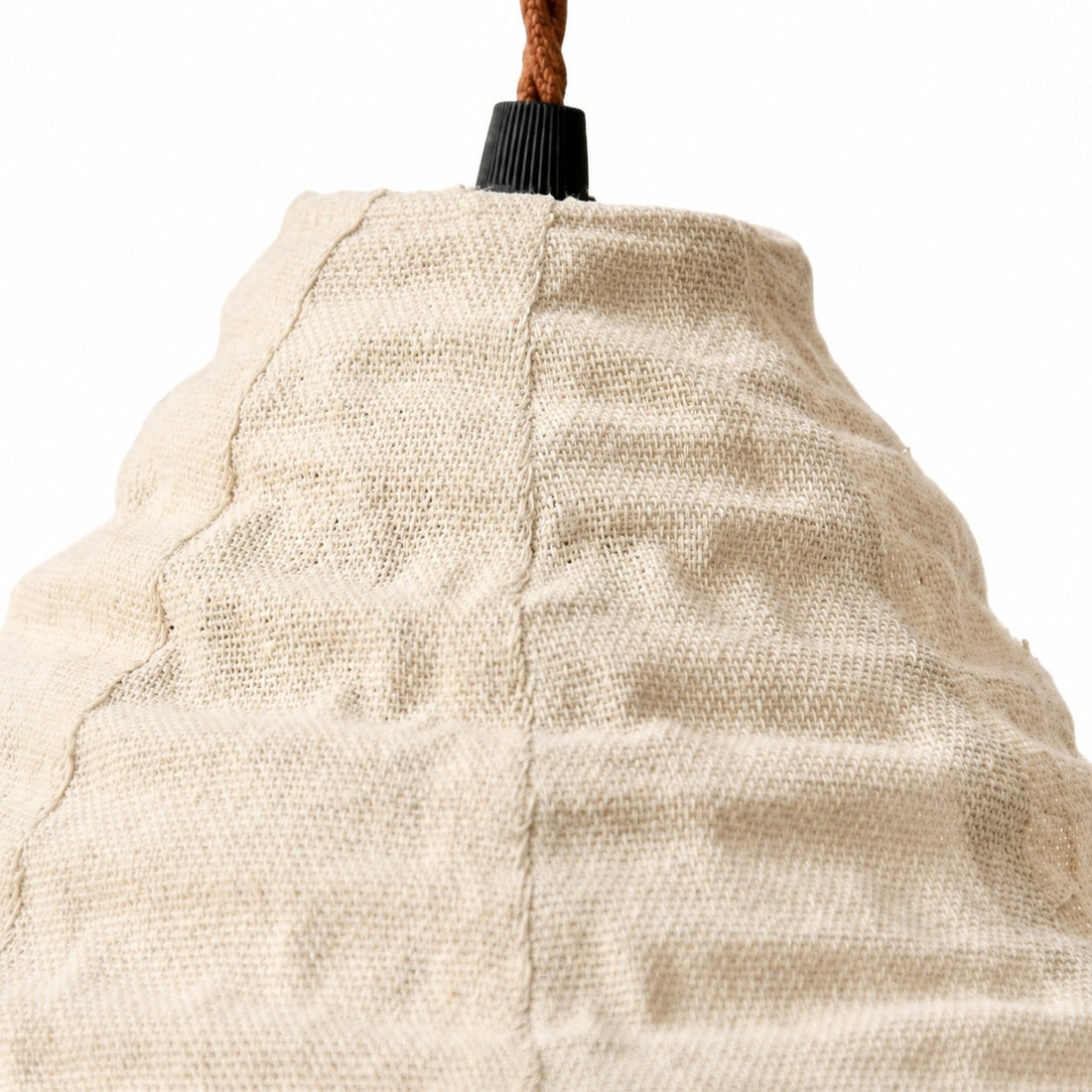 Handcrafted Wabi Sabi Fabric Pendant Lamp
