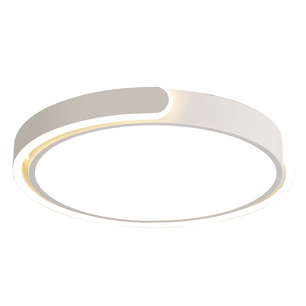 Minimalist LED Ceiling Light – Round Acrylic Fixture for Bedroom