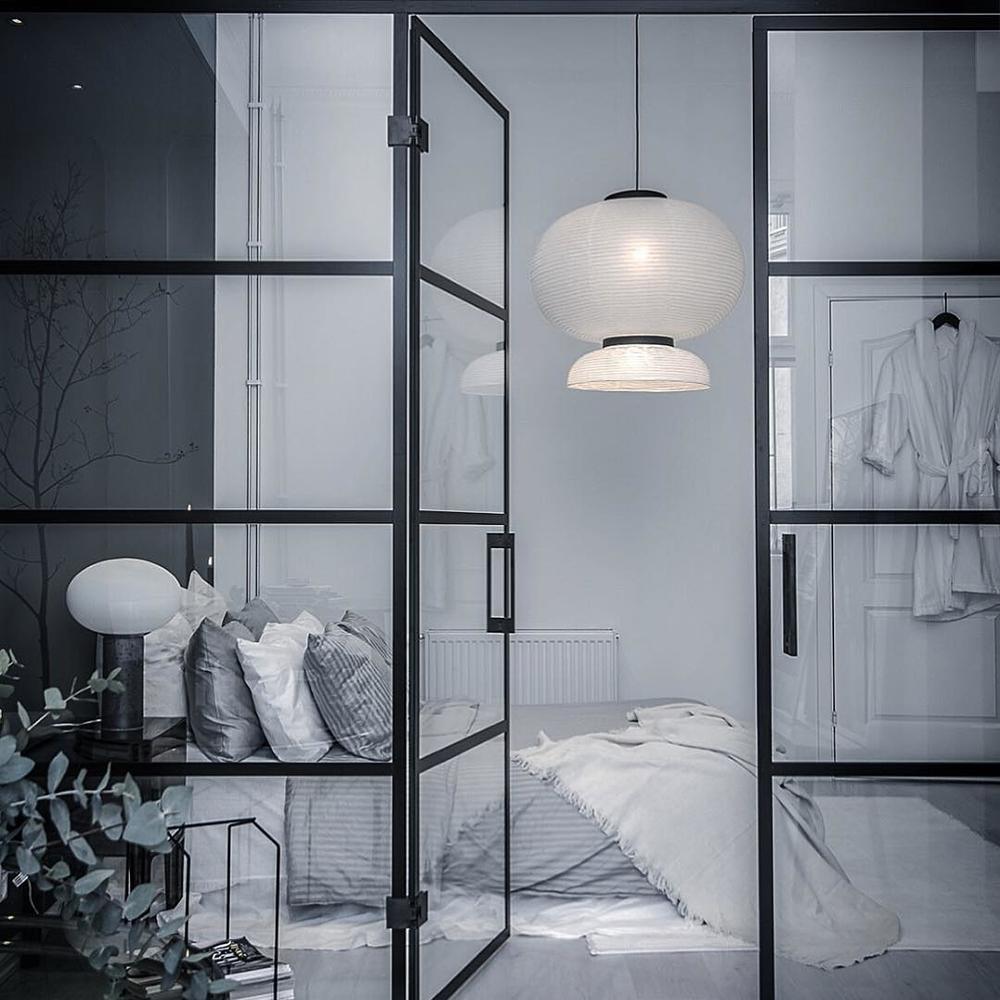 Rice Paper Pendant Lamp - Modern Design for Cozy Interiors