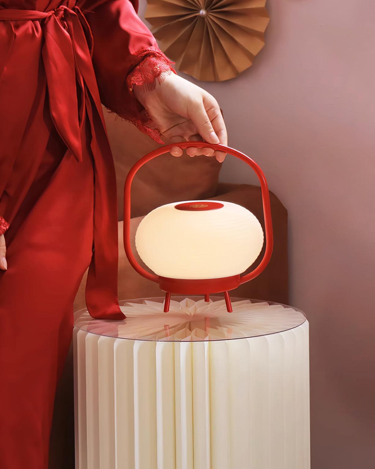 Portable Table Light - Retro Table Lamp Great for Any Setting