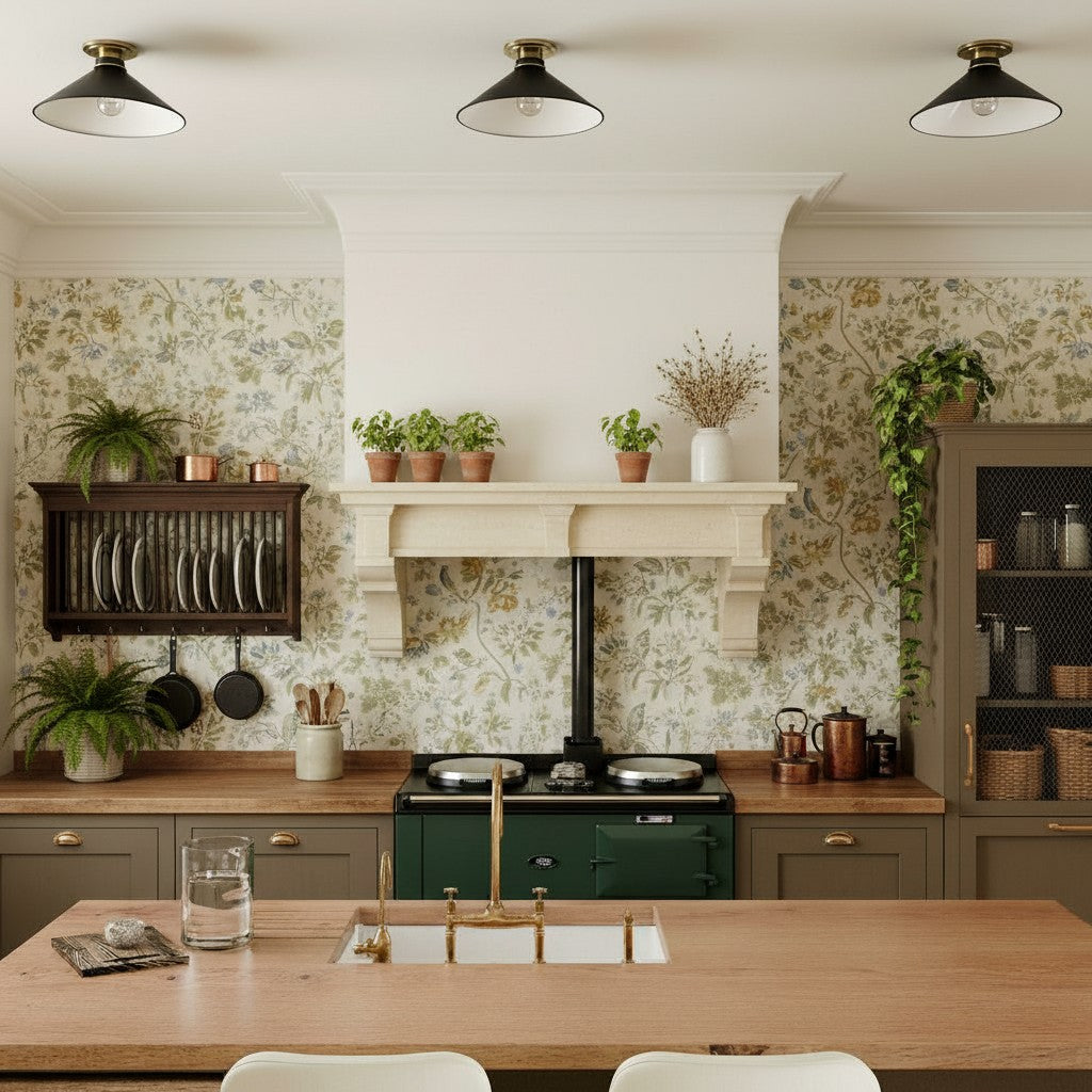 Zeitlose Deckenleuchte von Aurenza – Bauernhaus-Design mit schlichtem, elegantem Charme