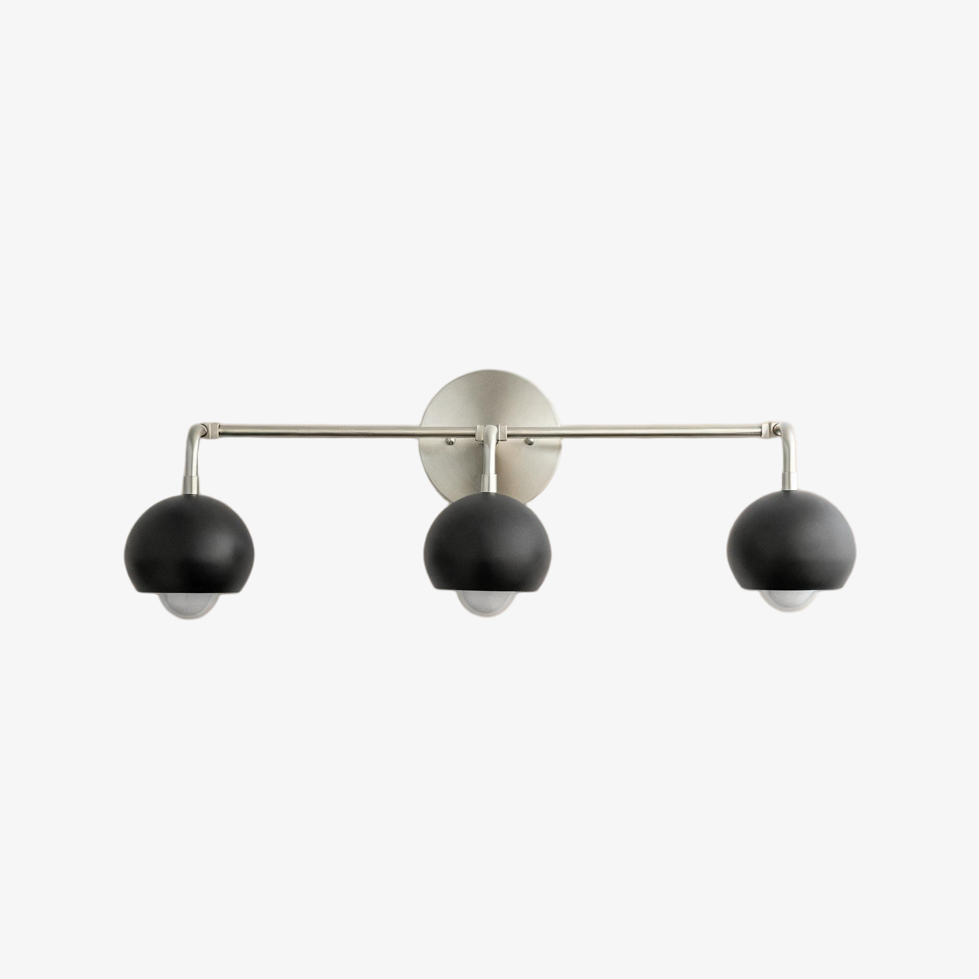Metio Dome Decorative Vanity Light - Classic Orb Shade Bathroom Wall Lamp