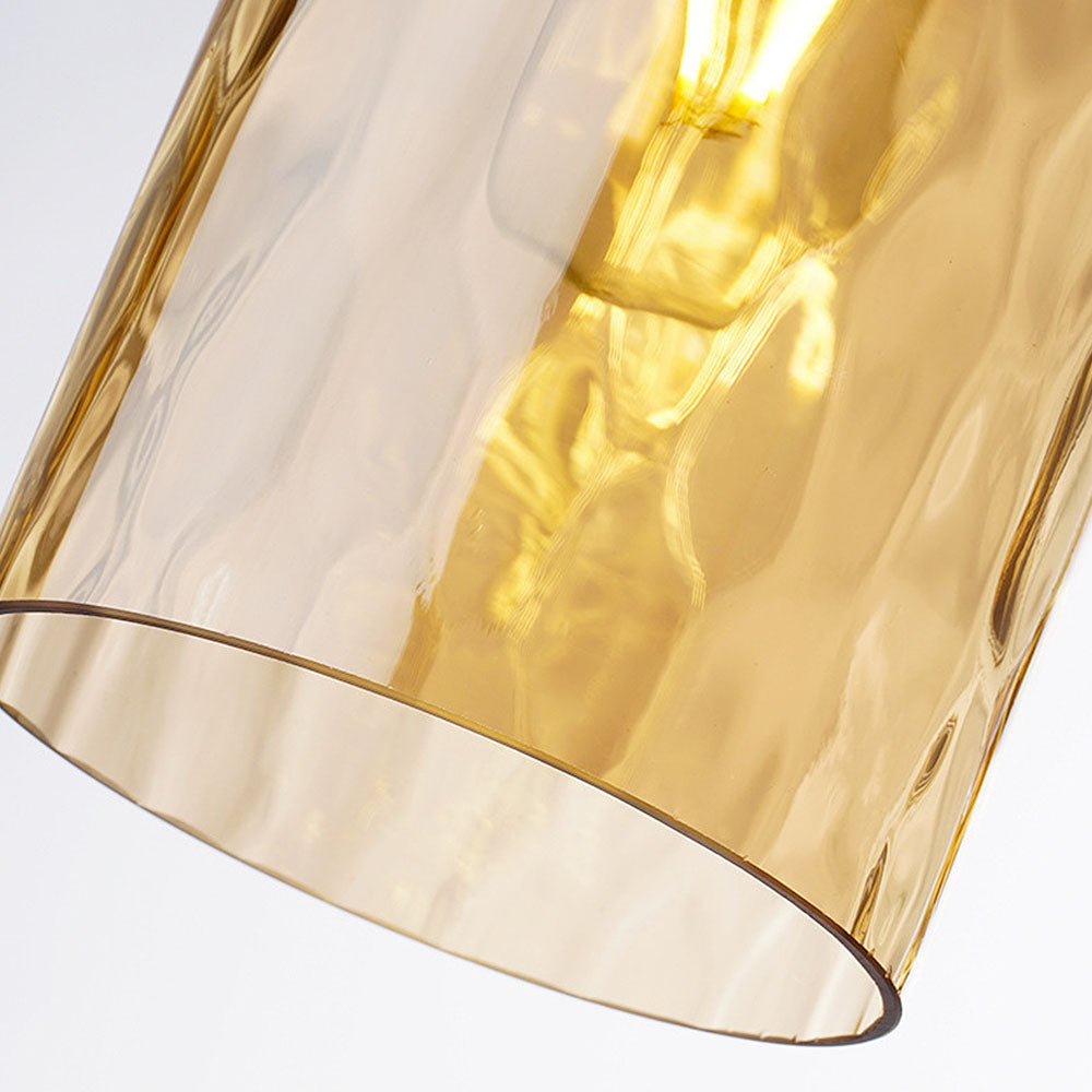 Ripple Glass Pendant Light - Simple Creative Design for Dining Room