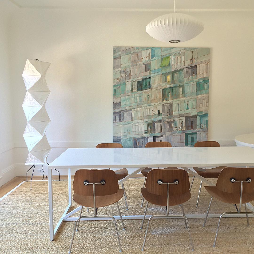 Rice Paper Floor Lamp - Bamboo Frame Soft Light for Living Room