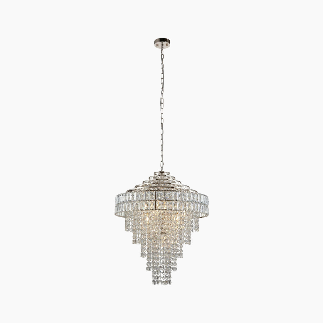 Virelis Style Luxe Crystal Pendant Light – Ambient Lighting for Kitchens & Hospitality Spaces
