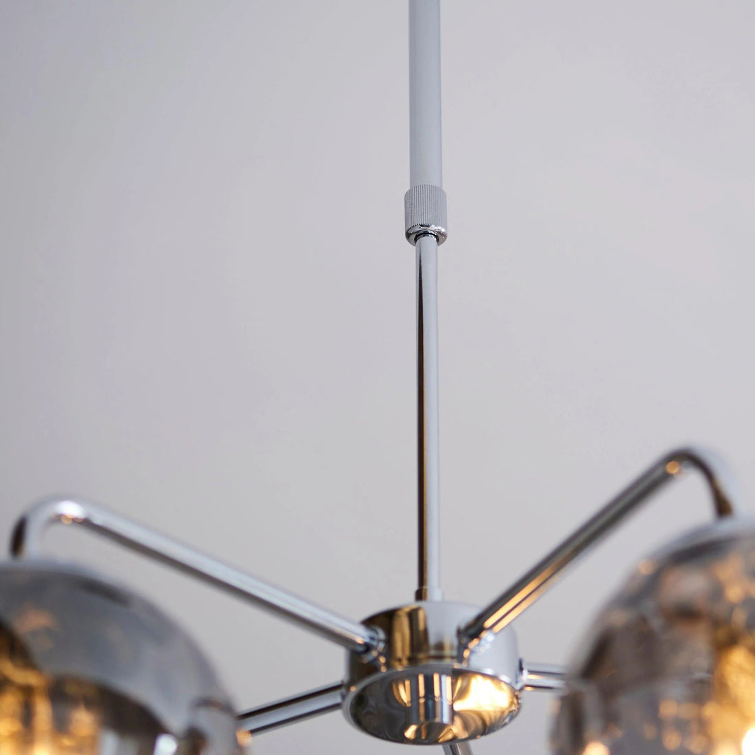 Tracian Glass Mid-Century Modern Globe Pendant Light for Dining Room