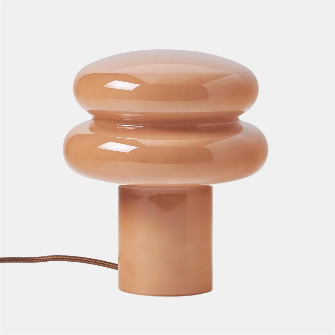 Orra Kleine Opal-Tischlampe - Pilzglaslampe fürs Wohnzimmer