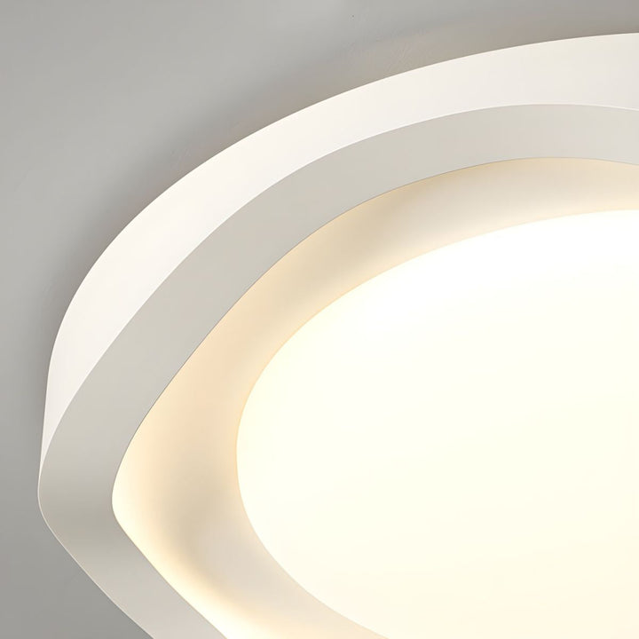 Geometric LED Ceiling Light – Acrylic Modern Fixture for Stylish Rooms
