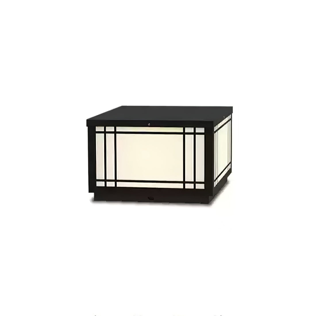 Solar Cube Laterne Außenlampe - Moderne Garten &amp; Terrasse Ambientebeleuchtung