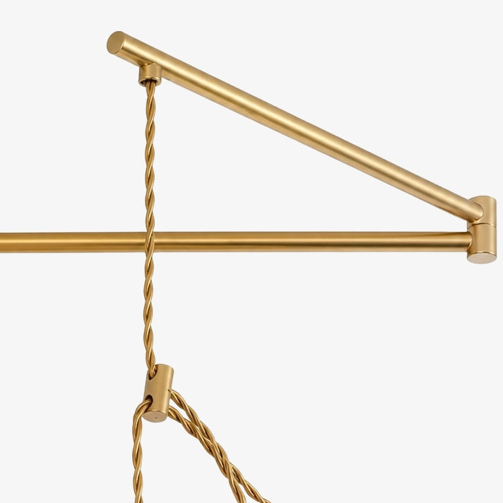 Modern Adjustable Swing Arm Pendant Light