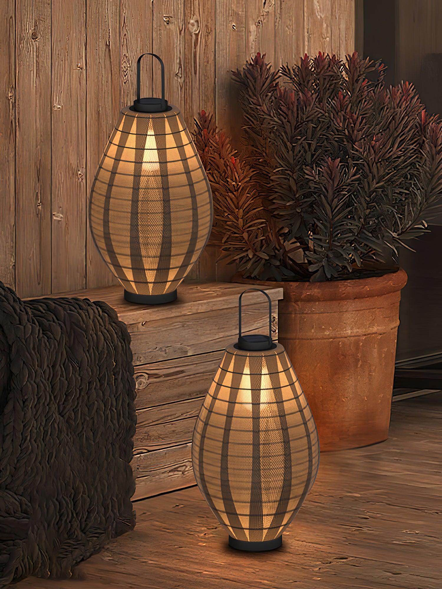 Mesh Beacon Outdoor Lamp - Waterproof Teardrop Stainless Steel Light