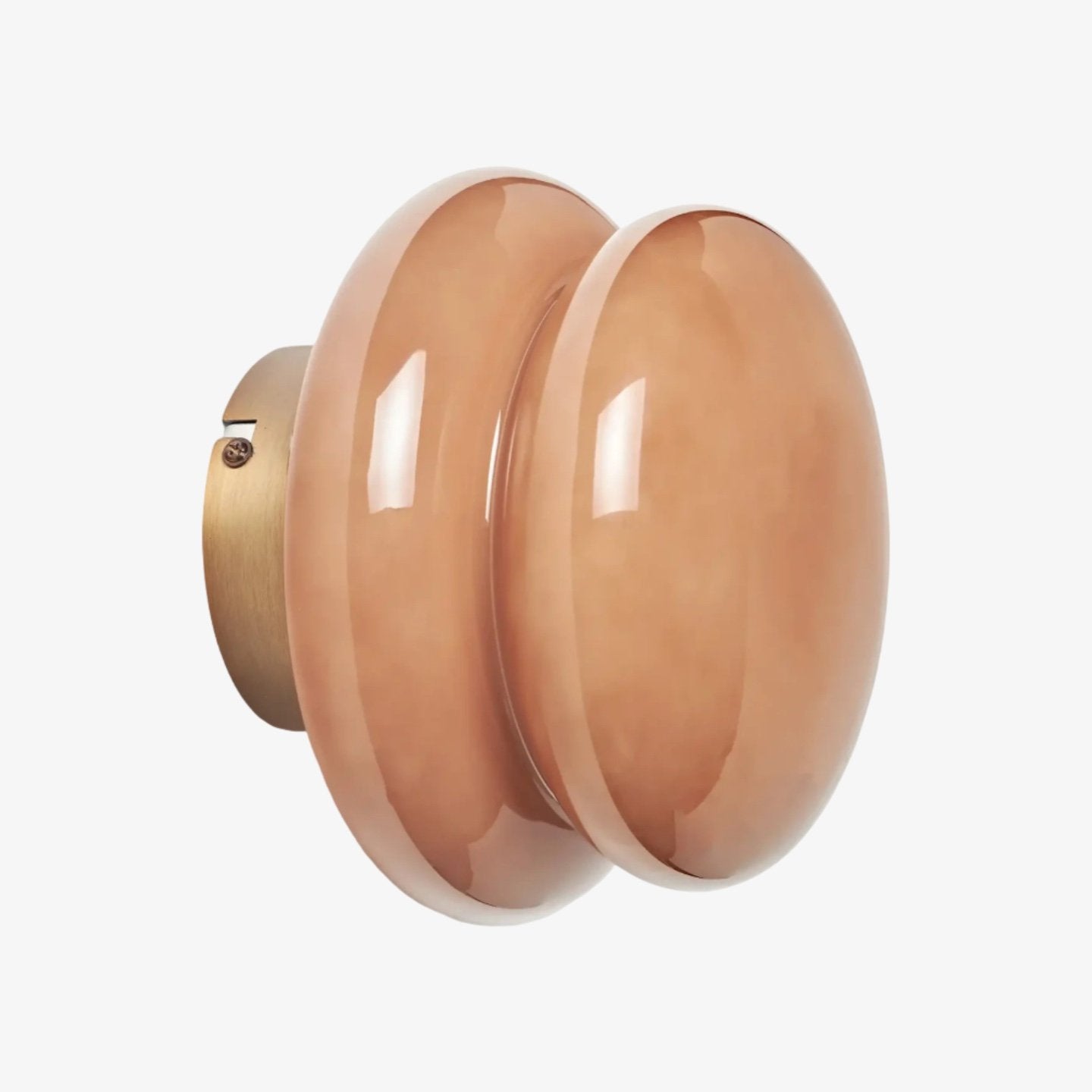 Orra Vintage Opalglas Wandlampe - Klassische runde Wandleuchte für Wohnzimmer