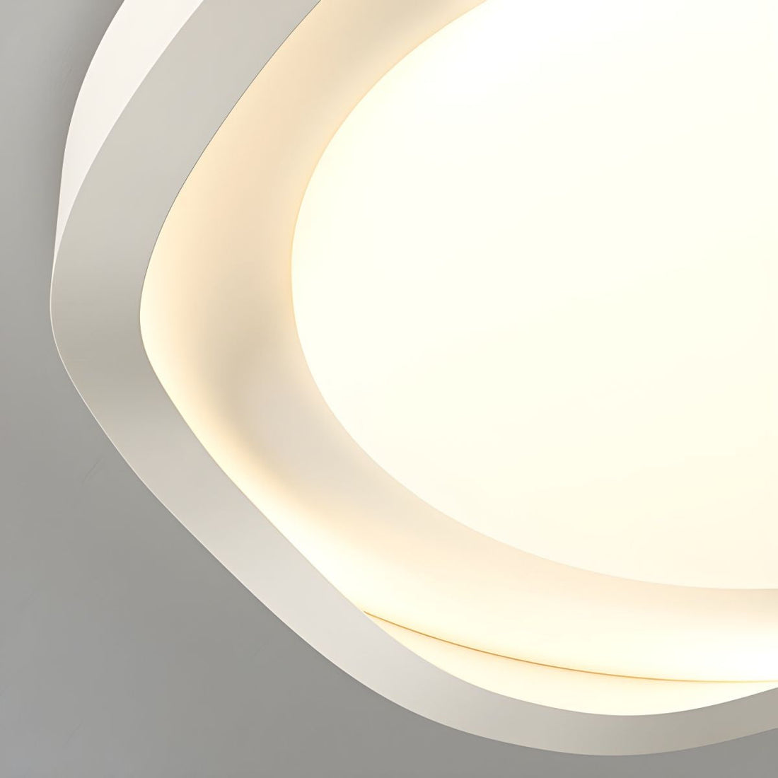 Geometric LED Ceiling Light – Acrylic Modern Fixture for Stylish Rooms
