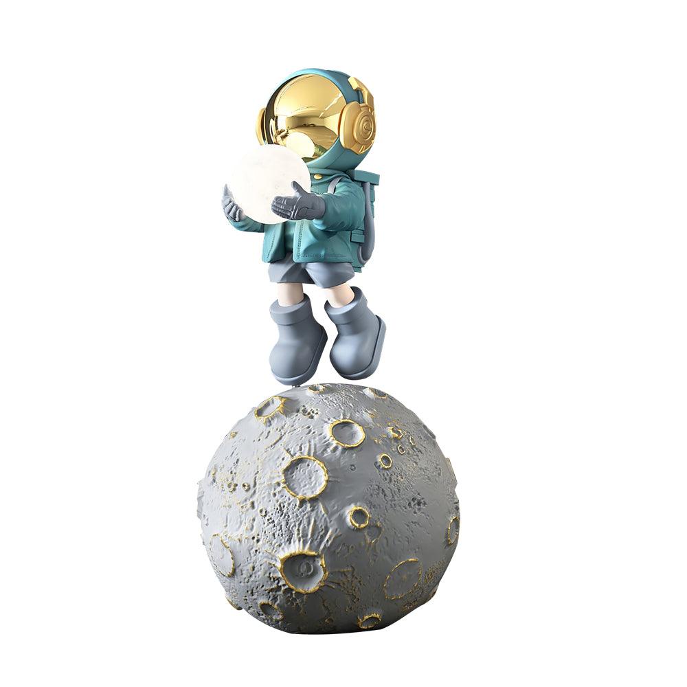 Astronaut Floor Lamp - Built-in Battery LED Light for Living Room Decor