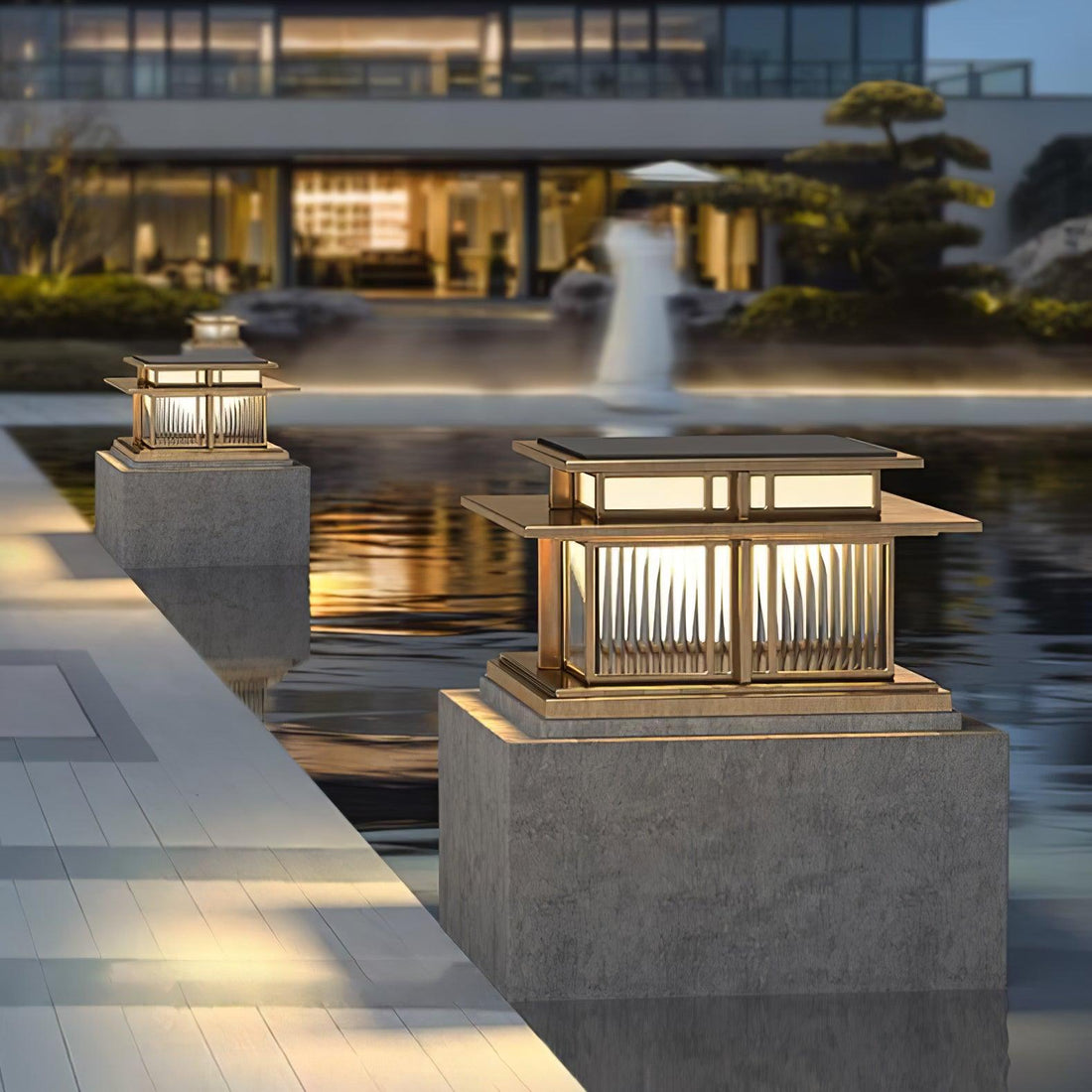 Säulen-Außenleuchte – langlebige Gartenlampe für Terrasse und Weg