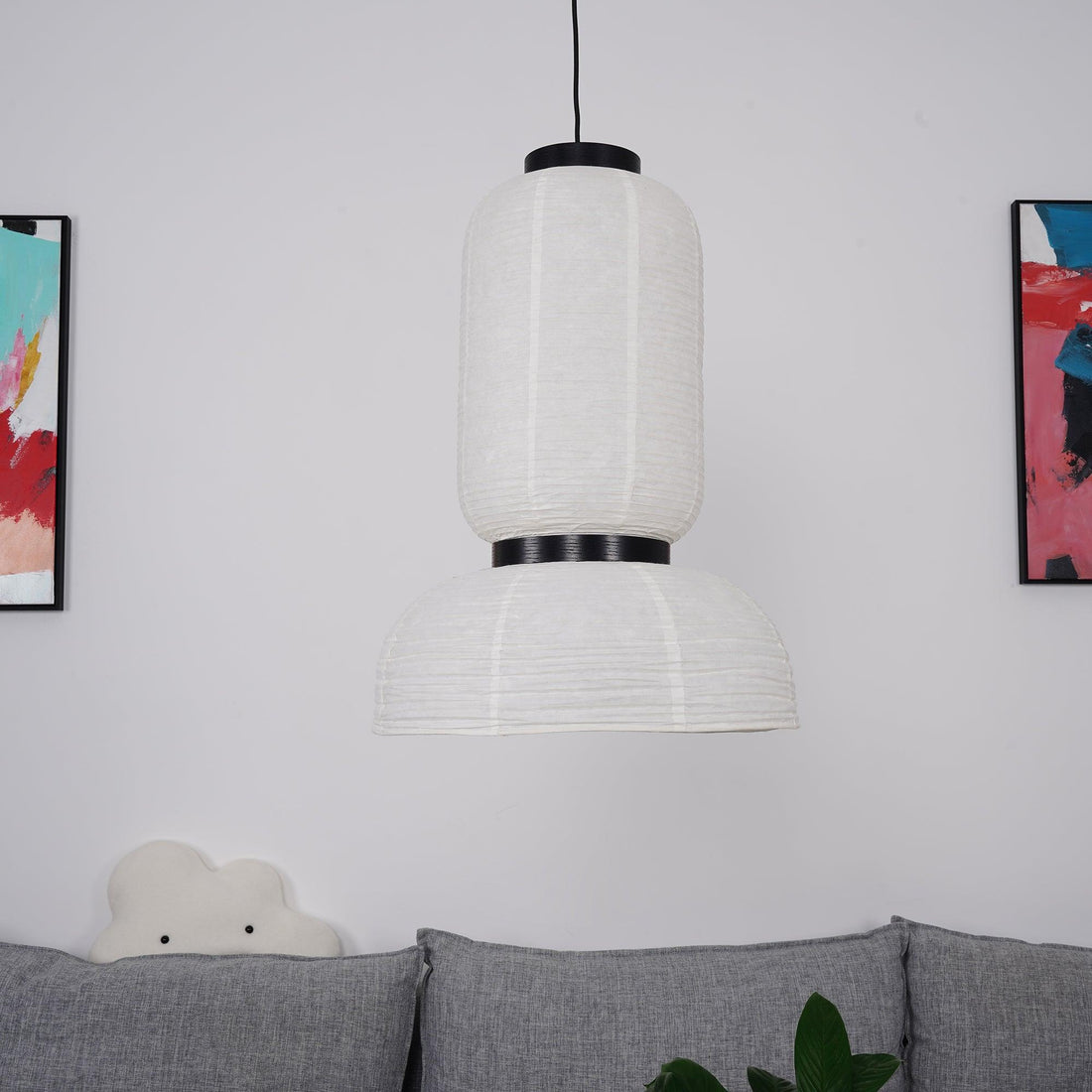 Rice Paper Pendant Lamp - Modern Design for Cozy Interiors