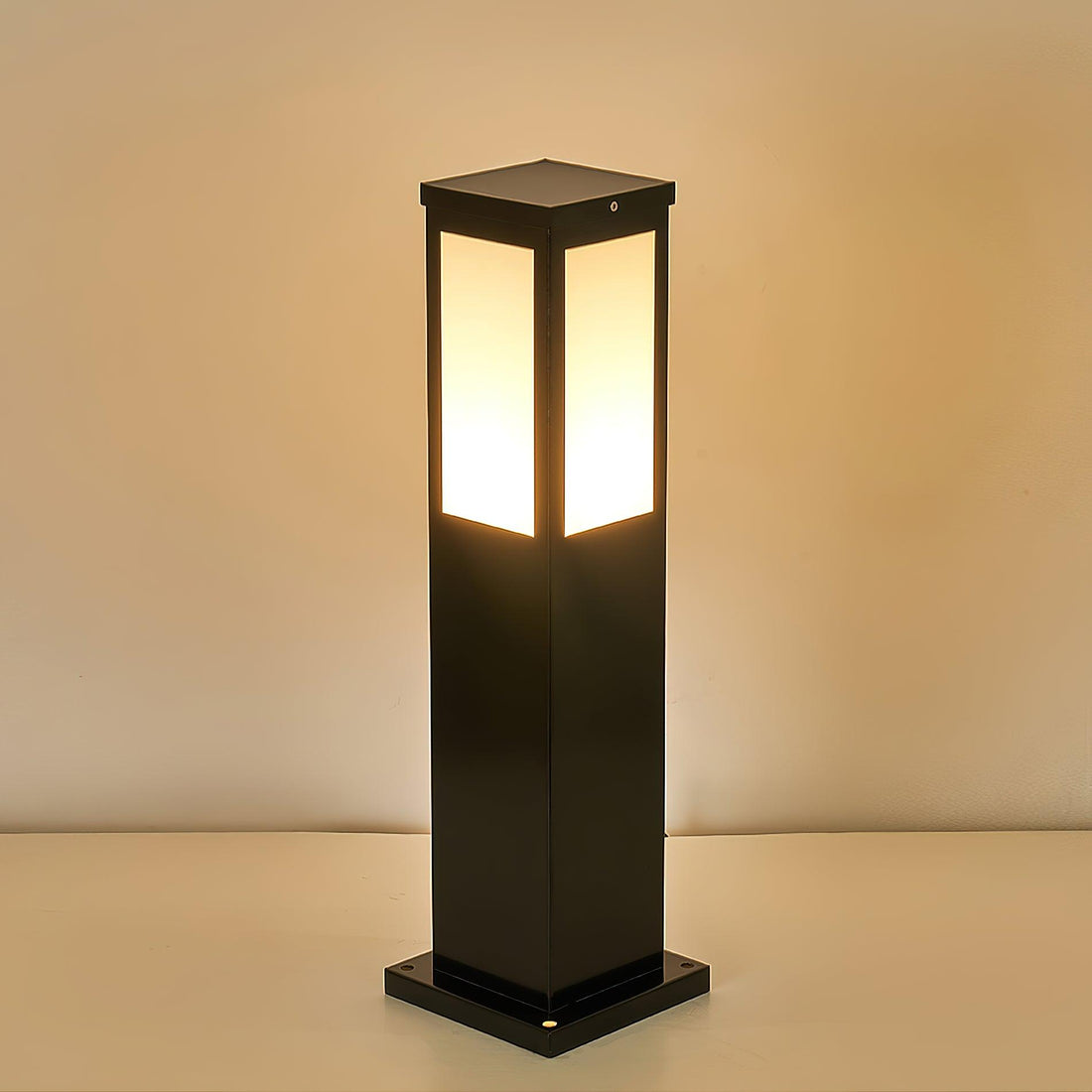 Cylindrical Bollard Light - Modern Aluminum Lamp for Garden & Pathway