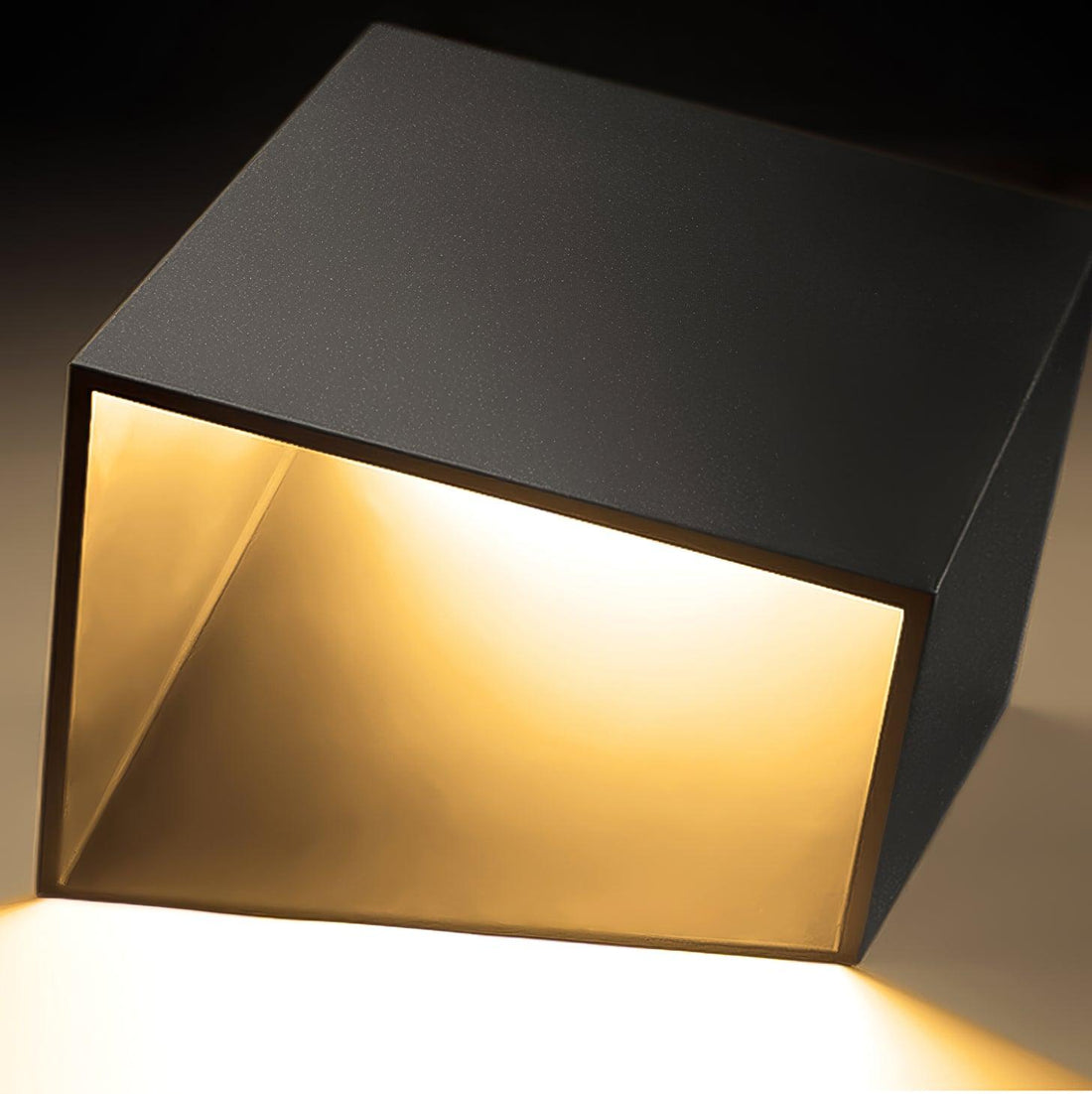 Cube Outdoor LED Lamp - Modern Weatherproof Light for Garden & Patio