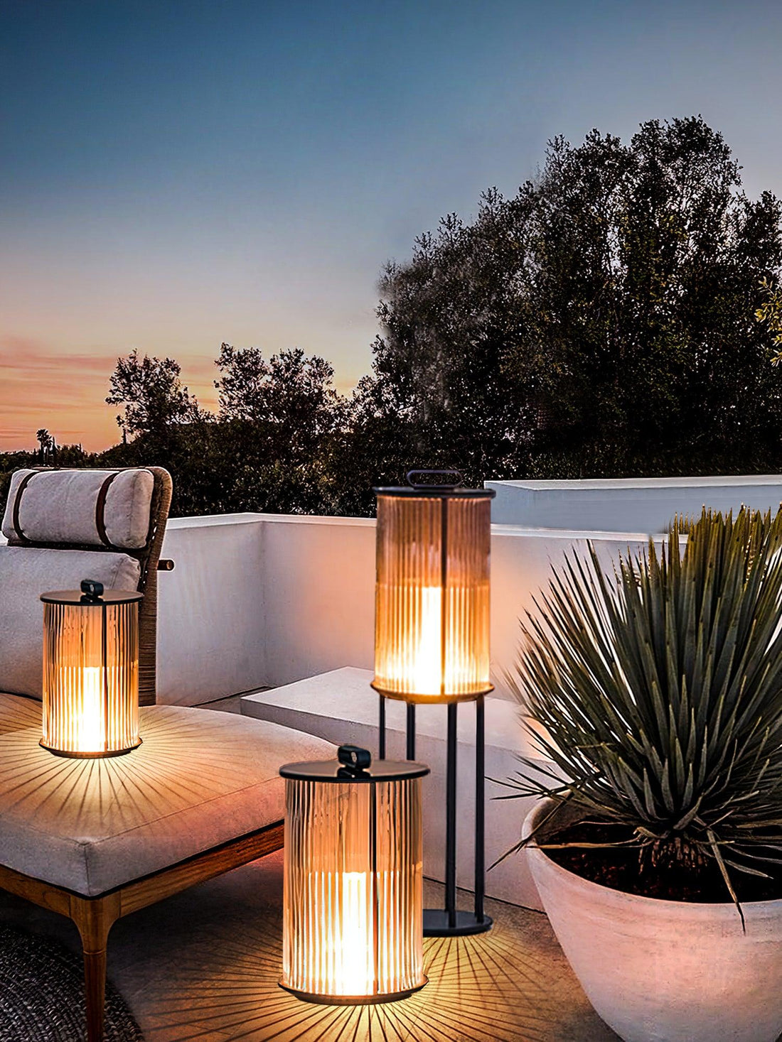 Lantern Garden Outdoor Light - Garden Outdoor Lamp Ideal for Walkways
