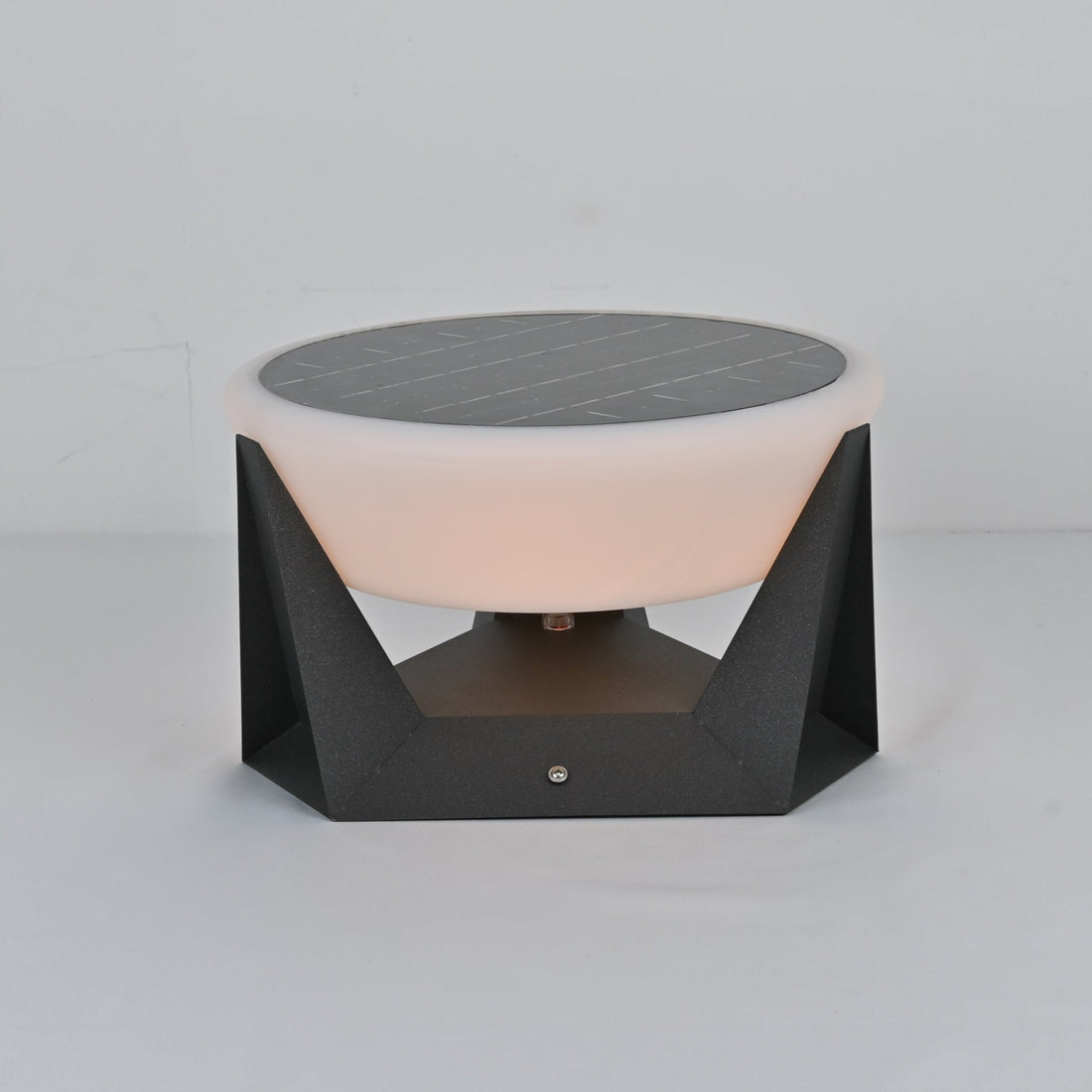 Solar Außenleuchte - Moderne geometrische LED Lampe für Garten &amp; Terrasse