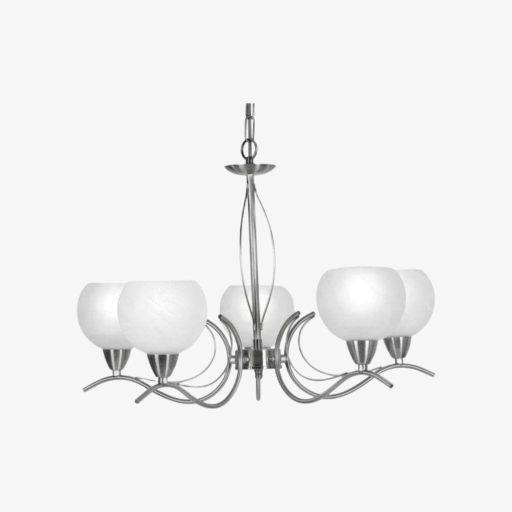 Armicora Multiple Lights Antique Chandelier – Elegant Metal Finish for Dining Rooms or Living Areas