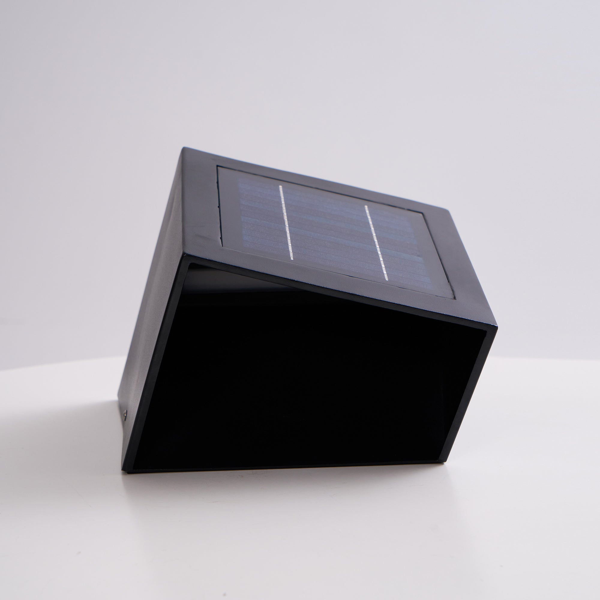Cube Garden Solar Light - Compact LED Lamp for Patio & Small Gardens