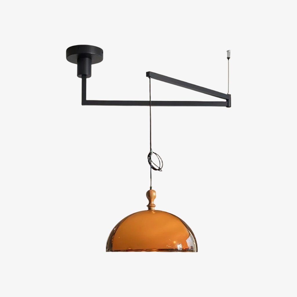 Afterglow Sunset Medieval Pendant Light - French Acrylic Pendant for Dining and Foyer