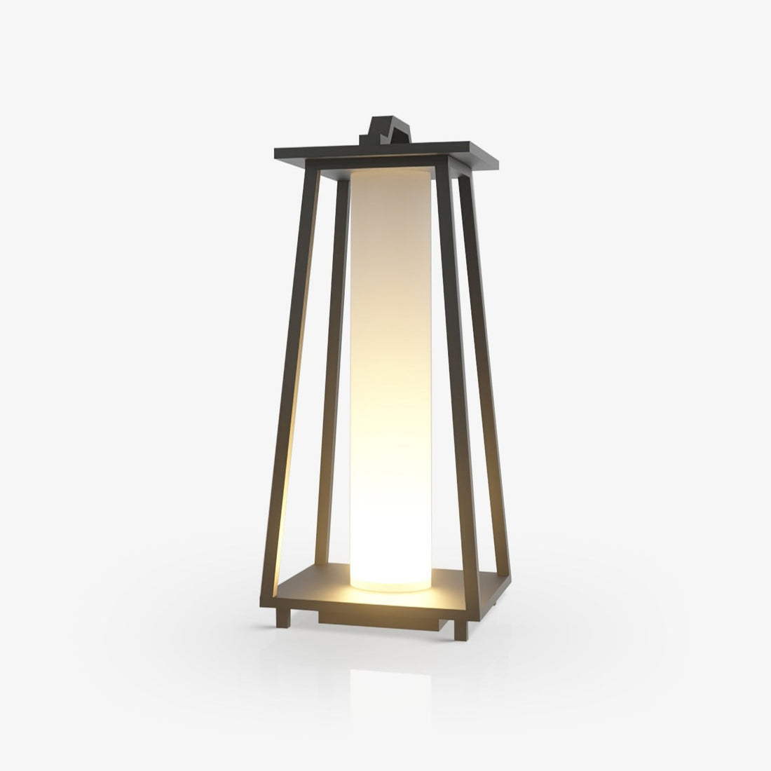 Acrylic Shade Light - Stainless Steel Portable Outdoor Lamp for Garden