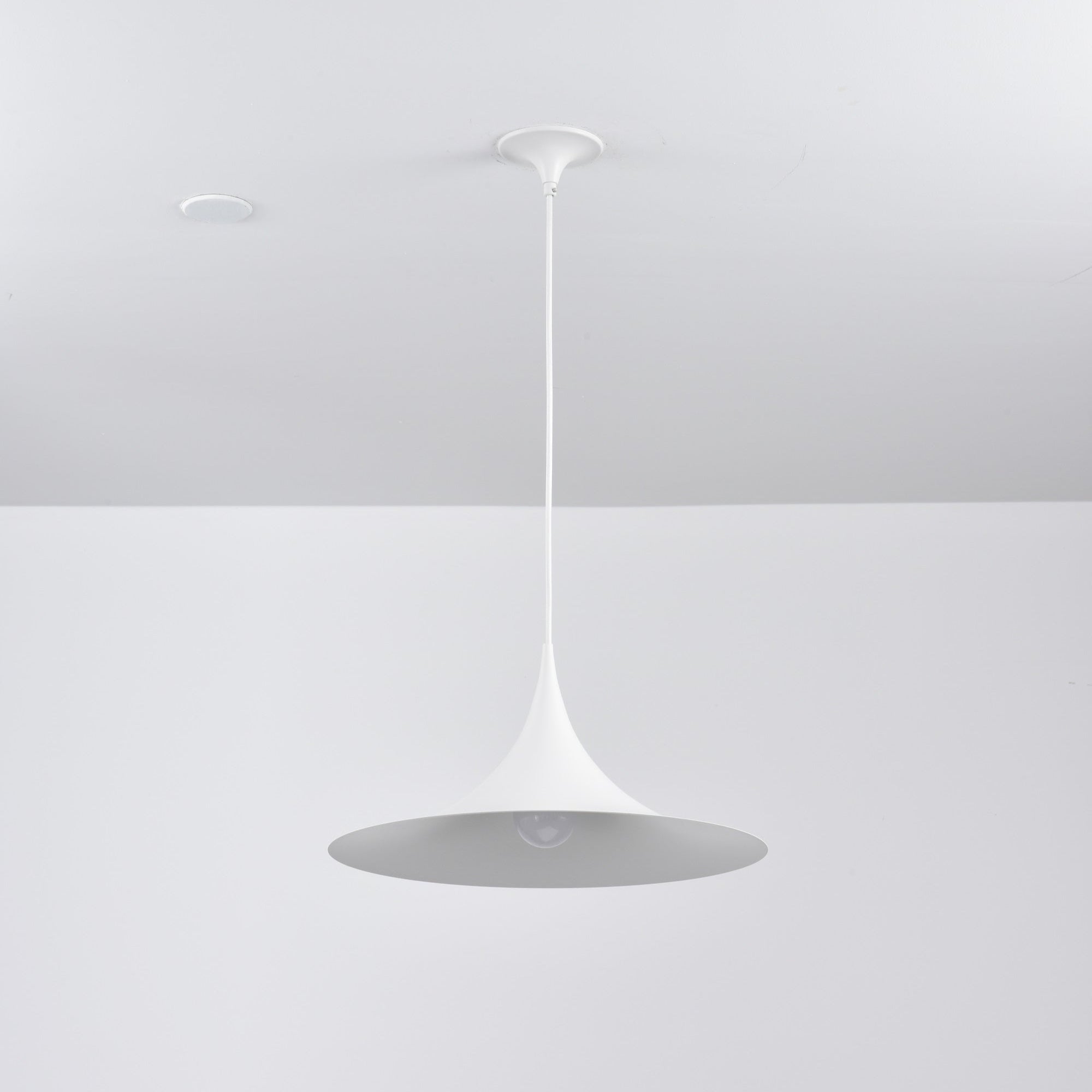 Bogenförmige Aluminium-Plug-in-Hängeleuchte