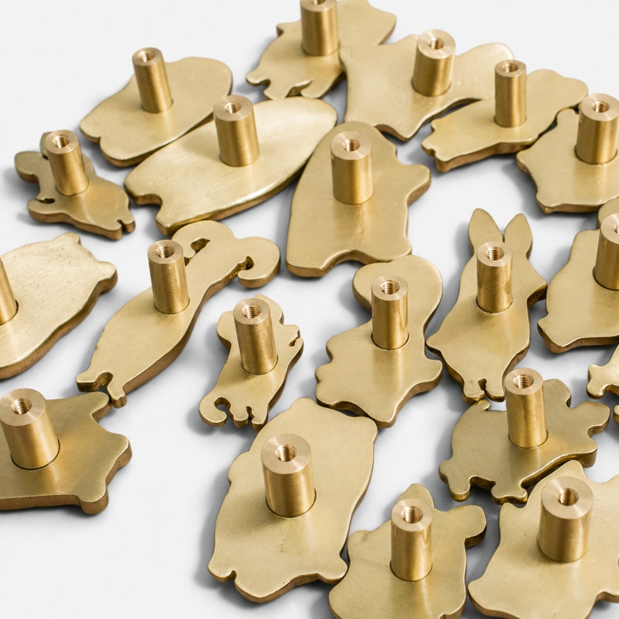 Handcrafted Brass Animal Cabinet Knobs