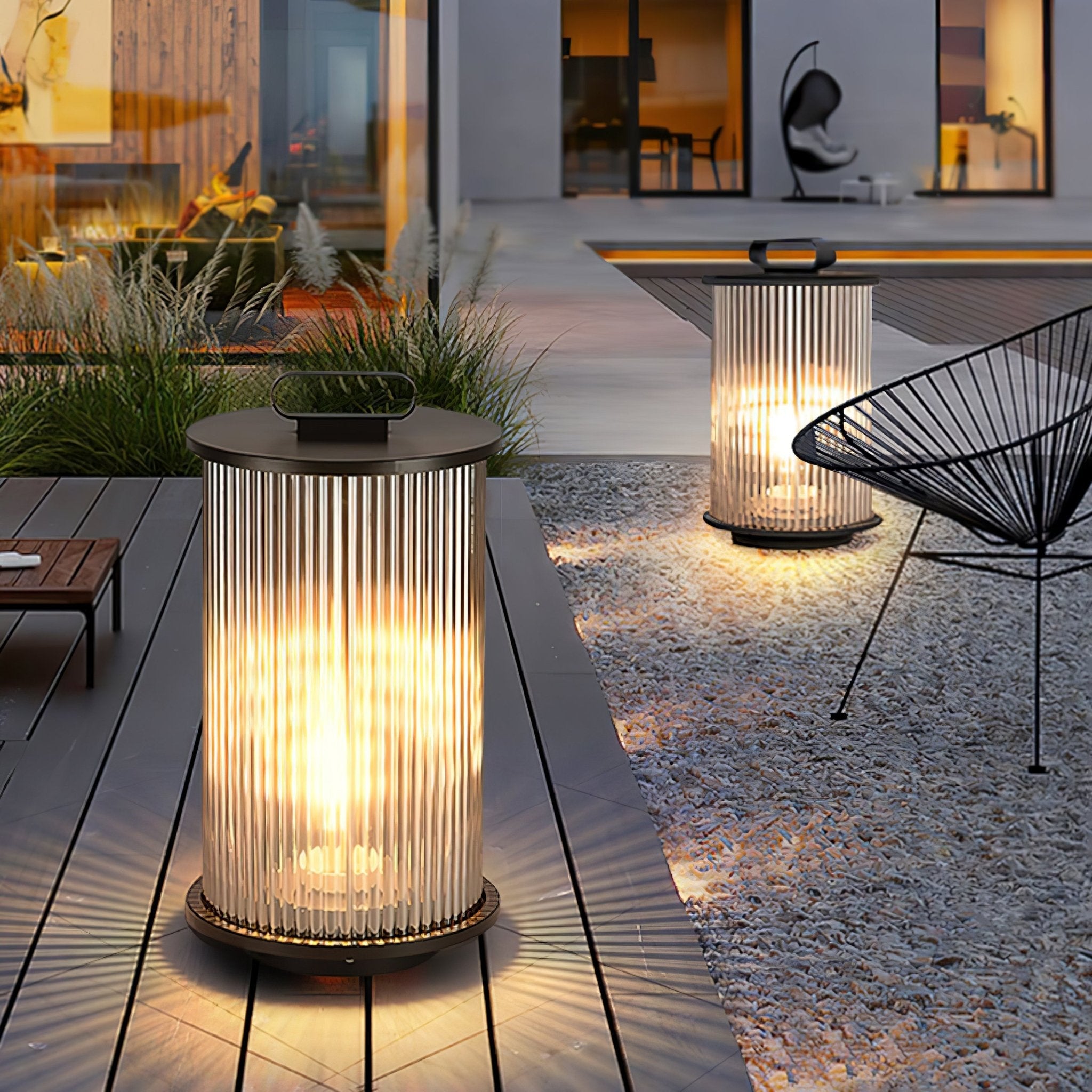 Lantern Garden Outdoor Light - Garden Outdoor Lamp Ideal for Walkways