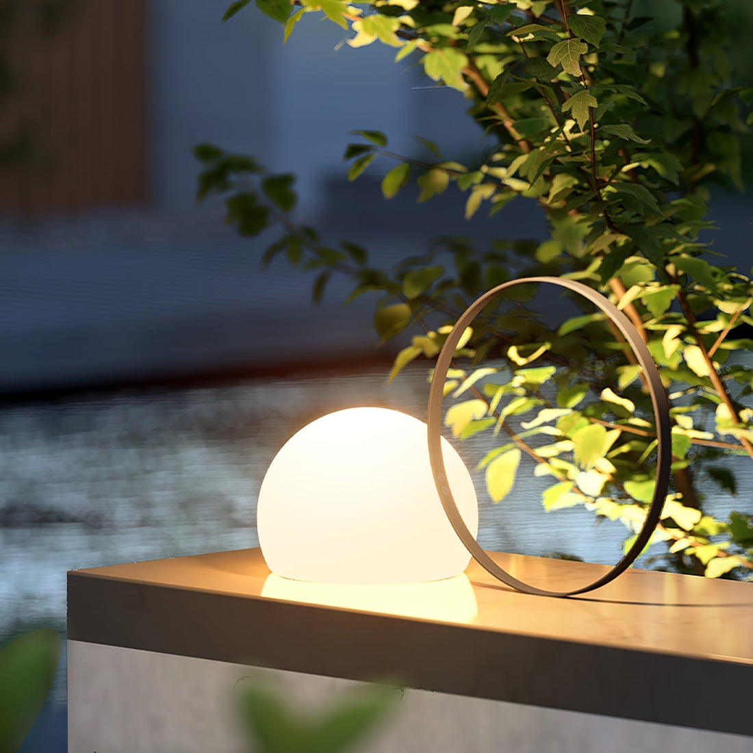 Dome Table Lamp - Portable Ambient Light for Living Room & Bedroom