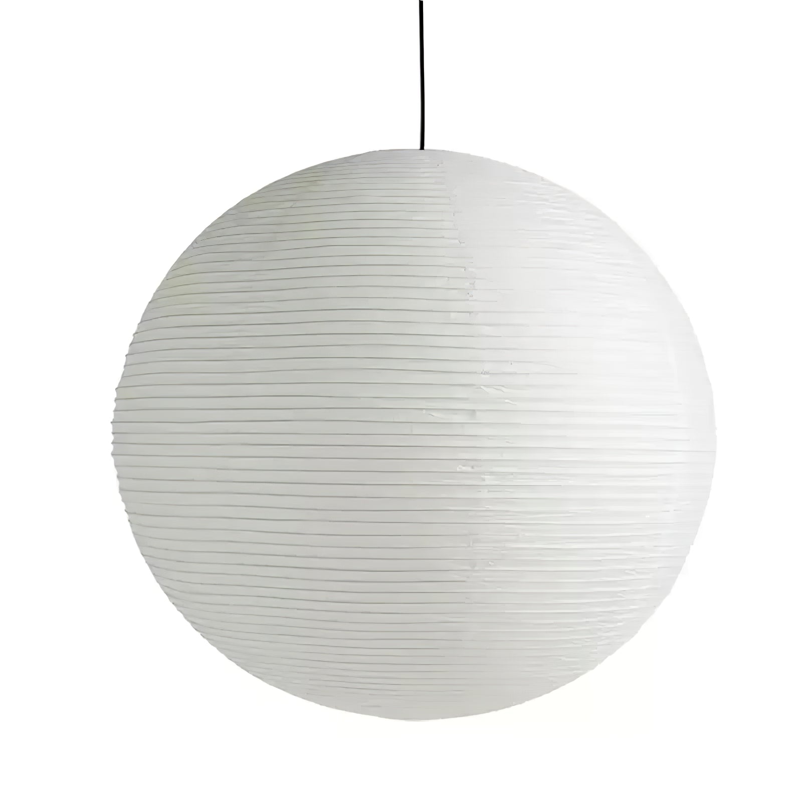 Washi Paper Round Pendant Lamp – Minimalist Lighting for Living Room